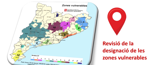 Nova revisió de la designació de les zones vulnerables a la contaminació per nitrats a Catalunya