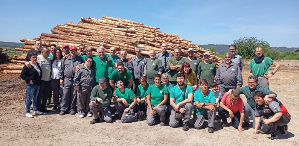 Part de l'equip d'AMISOL, entitat que aquest 2026 celebra 50 anys treballant per la qualitat de vida de les persones amb discapacitat a la comarca de Solsona.